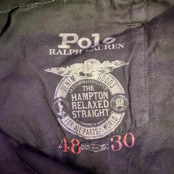 Polo Ralph Lauren Men’s Hampton Relaxed Straight Big and Tall Denim Jeans - Picture 2 of 4